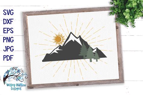 Download Free Outdoor Mountain SVG Cut Files